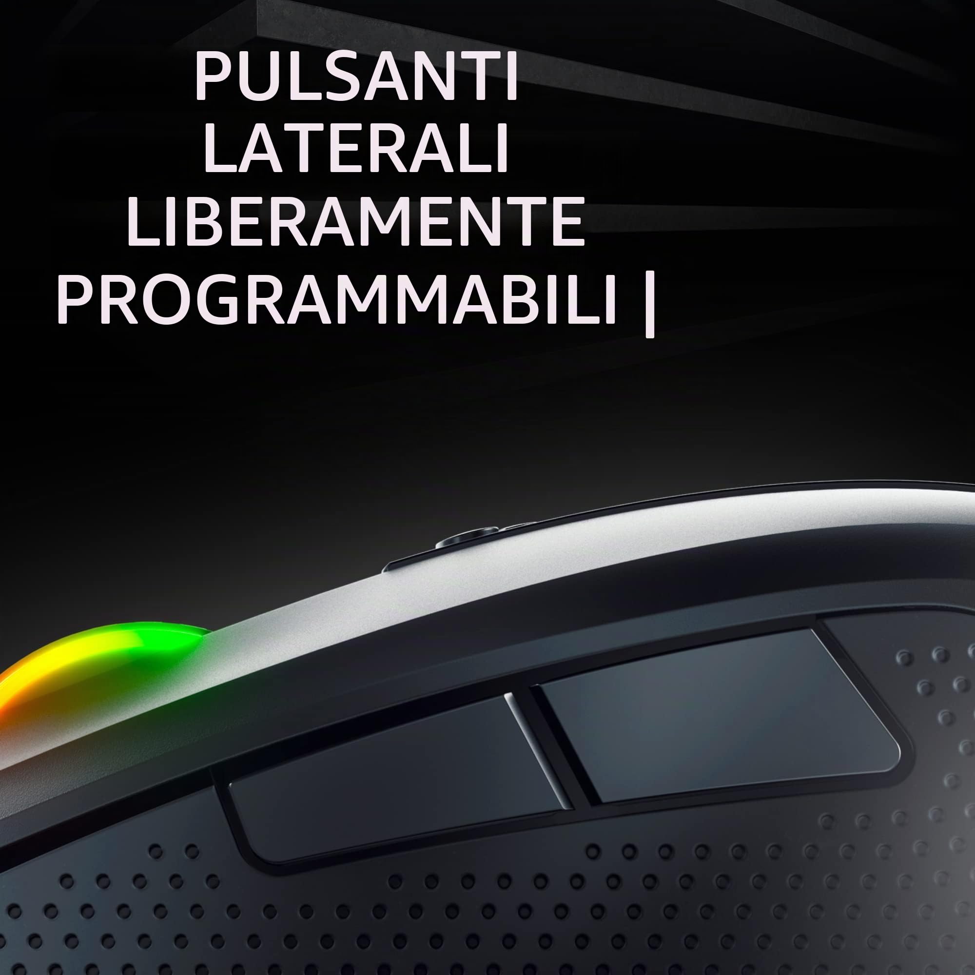 CHERRY MC 2.1 Mouse Gaming con Filo Nero 5000 DPI RGB