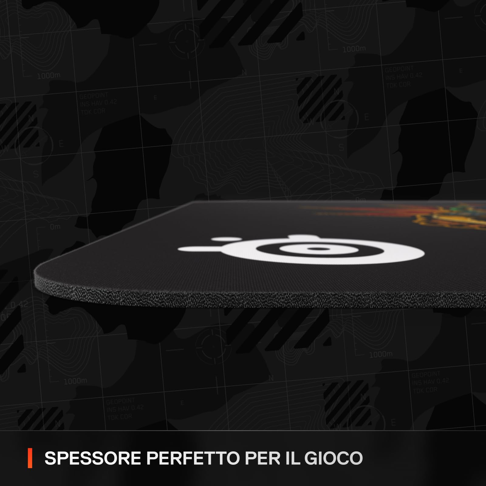 SteelSeries QcK L tappetino mouse Monkey Bomb Call of Duty