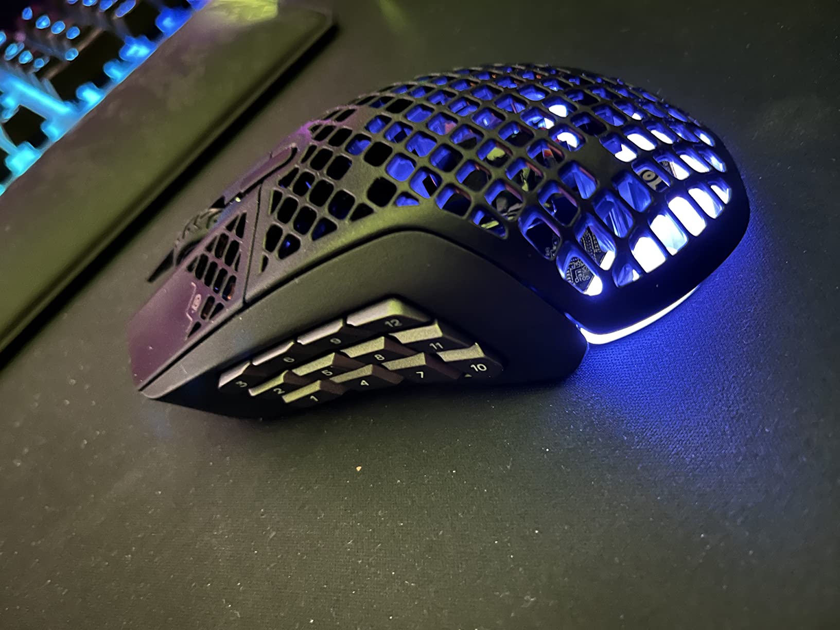 SteelSeries Aerox 9 Mouse Wireless RGB 18 Pulsanti 18K DPI
