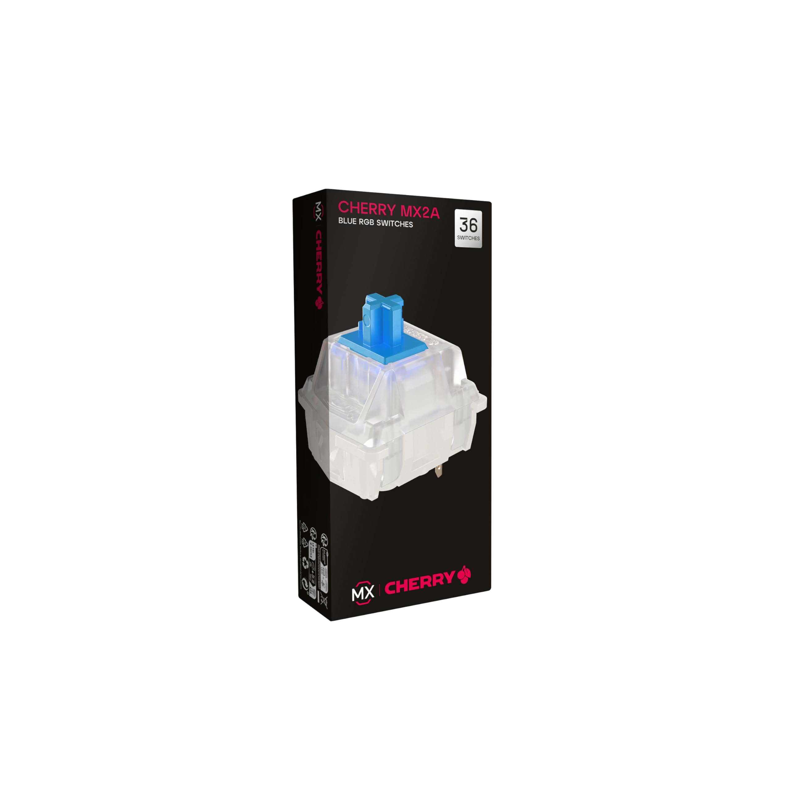 Xtrfy CHERRY MX2A RGB Brown switch tattili kit 36 pezzi