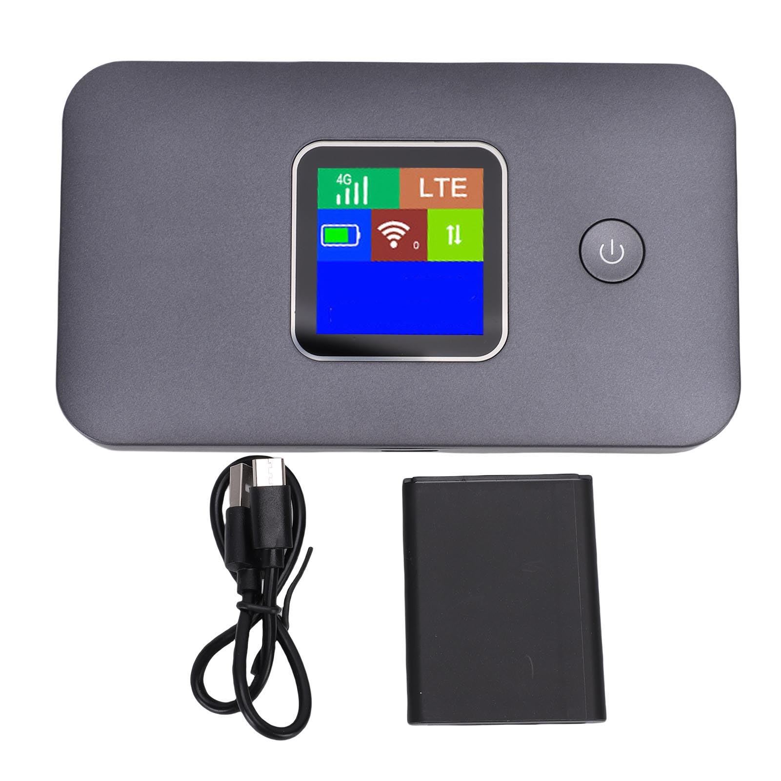 GOWENIC Router WiFi Mobile 4G 3000mAh Hotspot 10 Dispositivi LCD