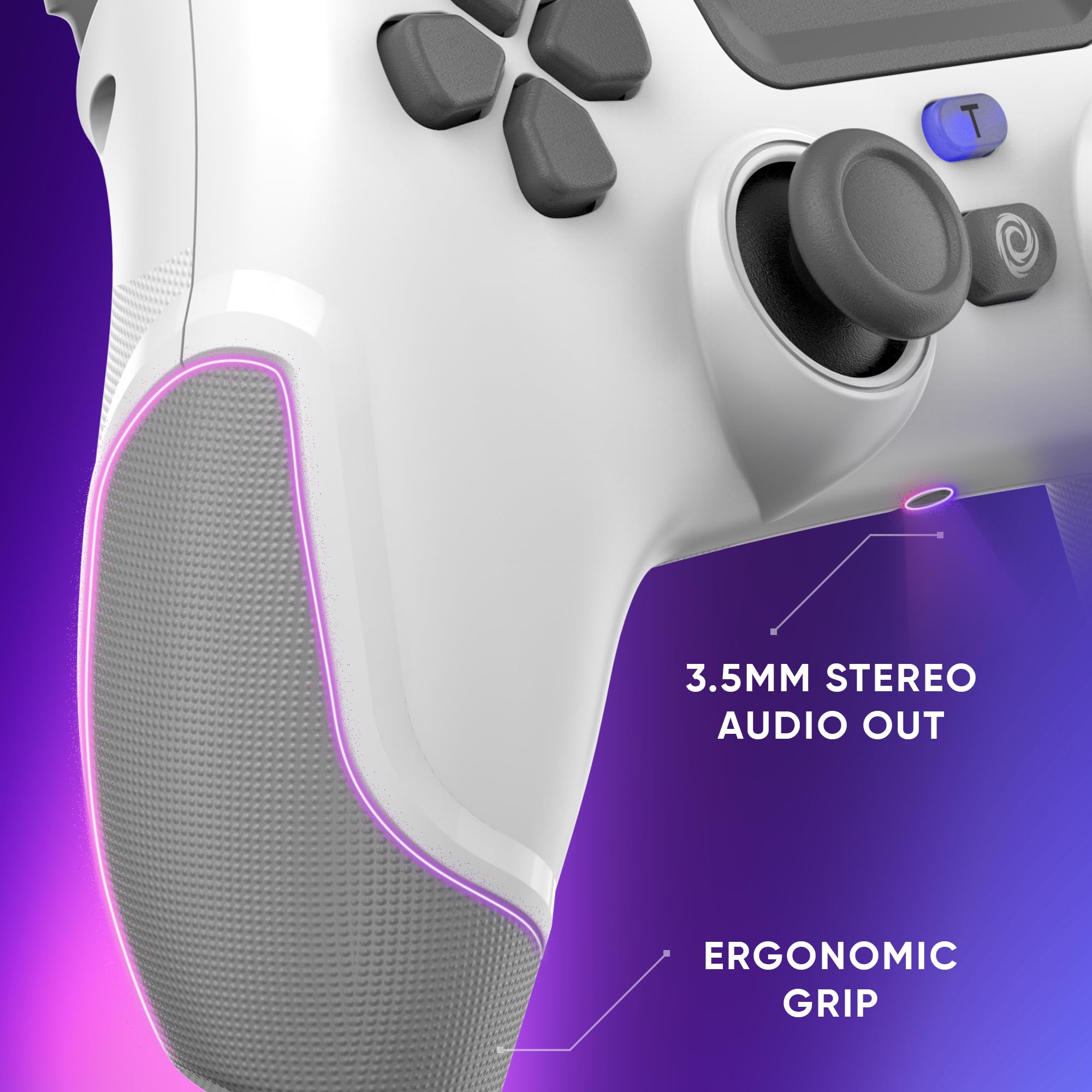 Oniverse Controllers Revolt controller wireless PS4 bianco Hall