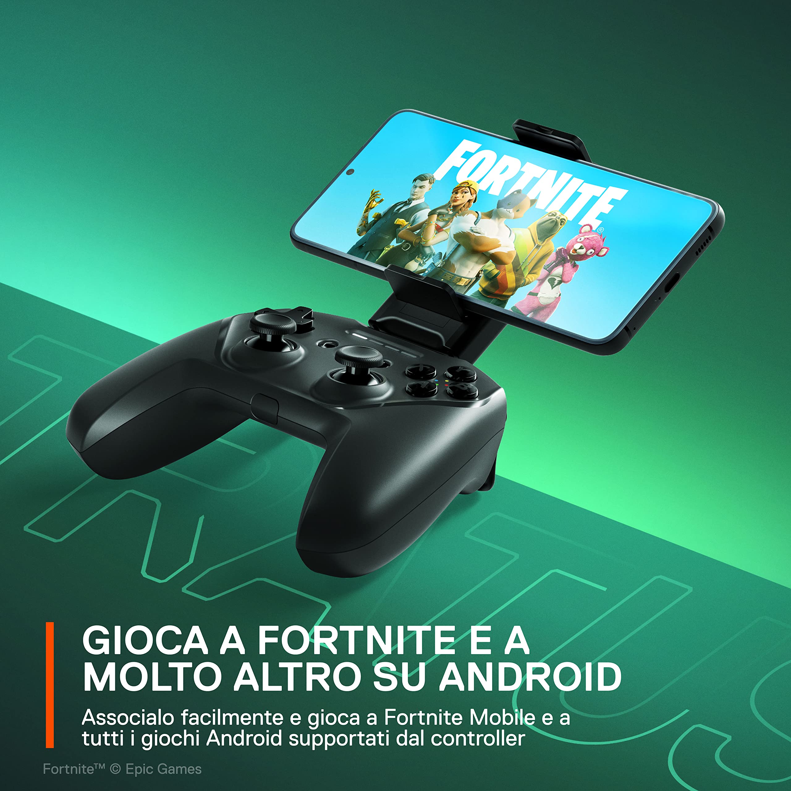 SteelSeries Stratus+ controller Bluetooth Android 90h