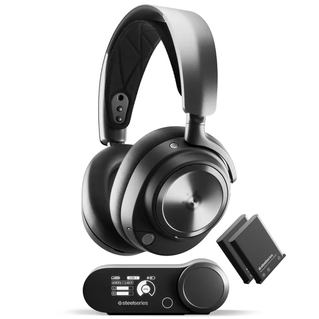 SteelSeries Arctis Nova Pro cuffie gaming wireless nero