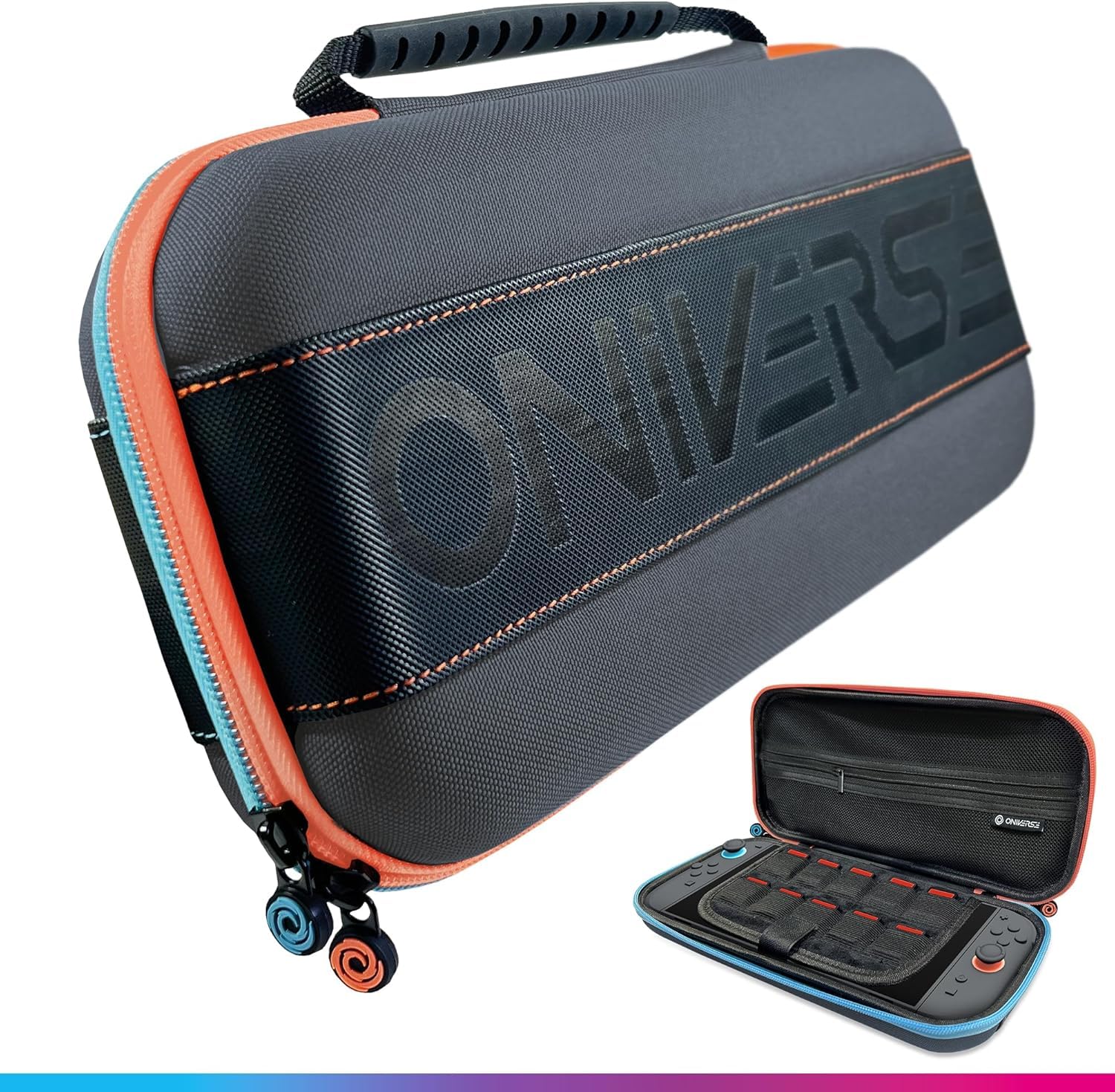 Oniverse Accessories custodia Switch 2 rigida grigia impermeabile