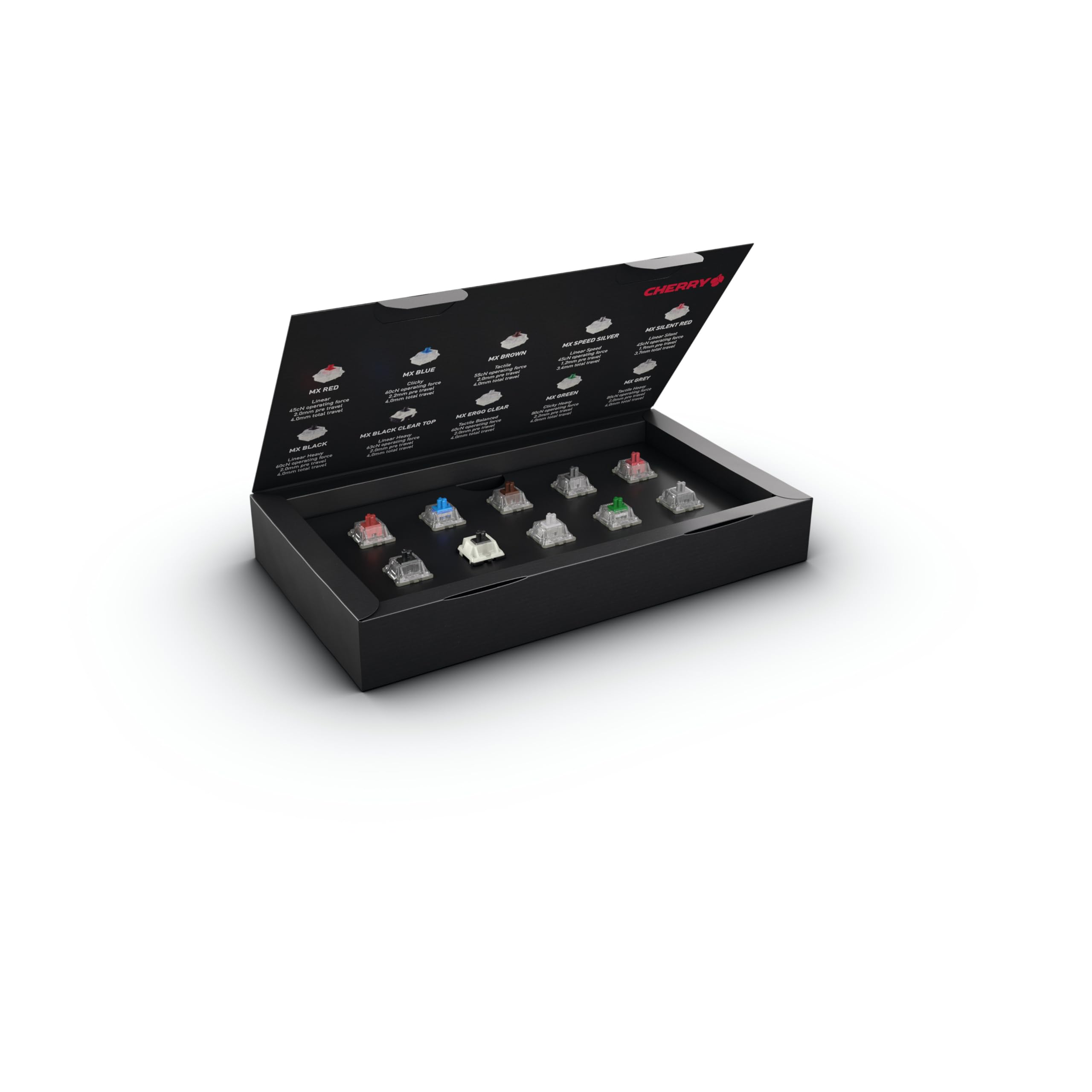 Cherry MX Experience Box switch tastiera 10 pezzi Grey