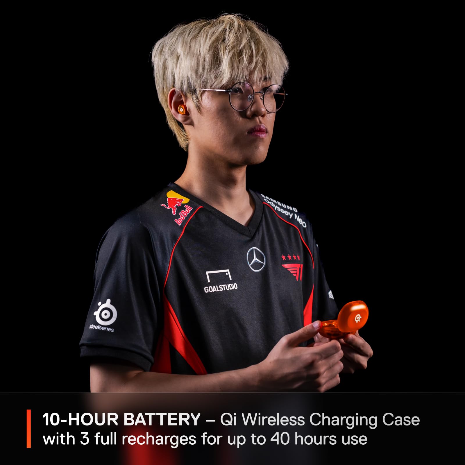 SteelSeries Arctis GameBuds In-Ear Glorange PS5 40H ANC
