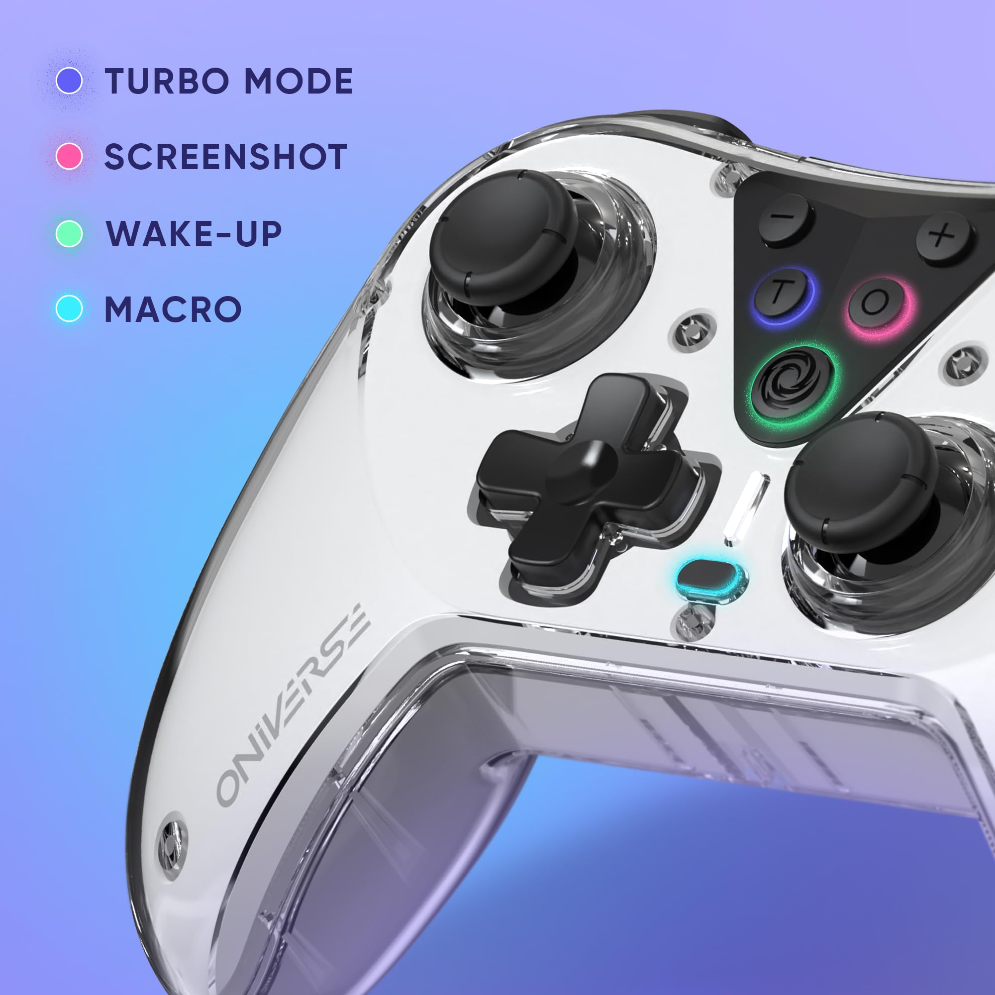 Oniverse Astralite controller wireless Switch PC bianco