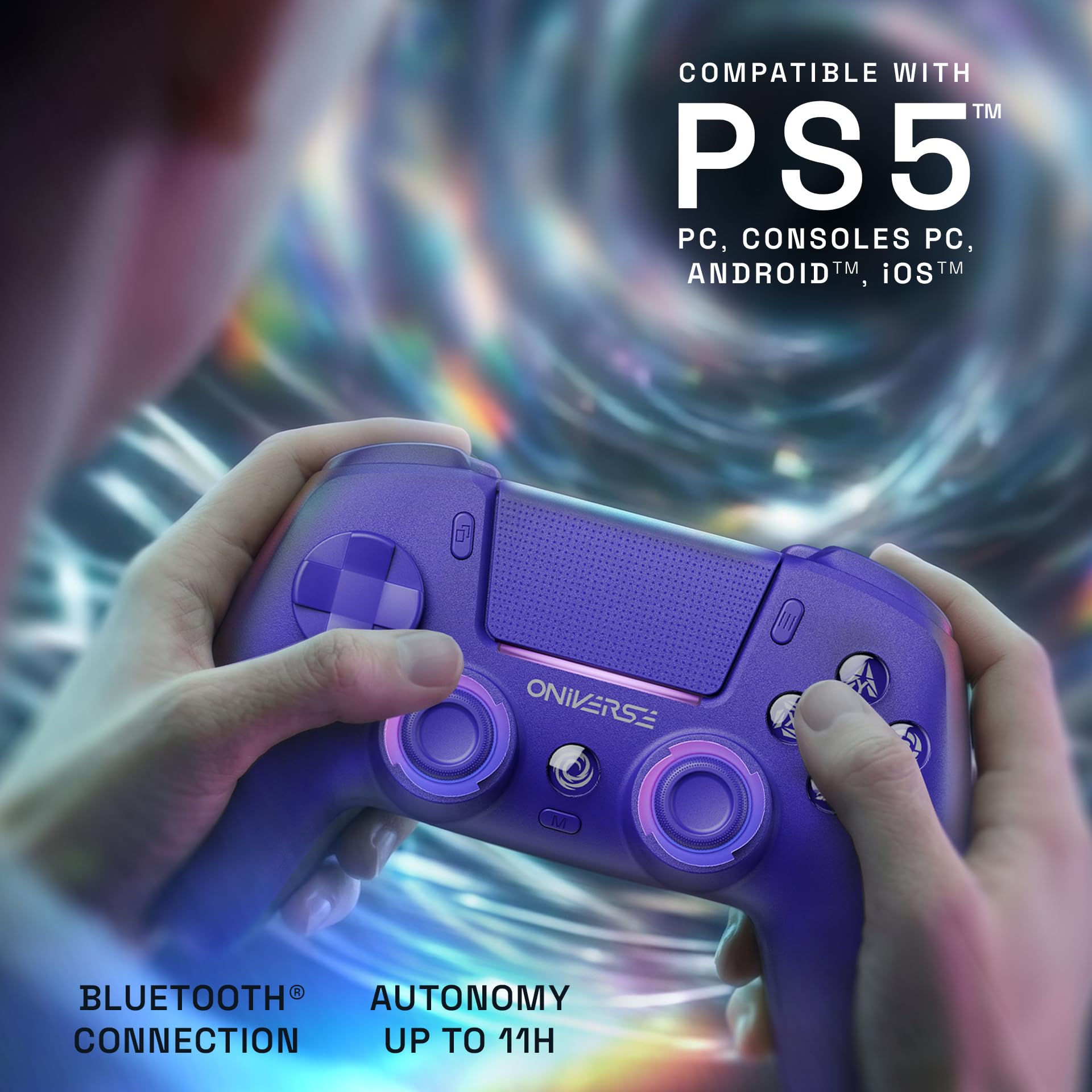 Oniverse Starion Controller Wireless PS5 Viola Hall Effect
