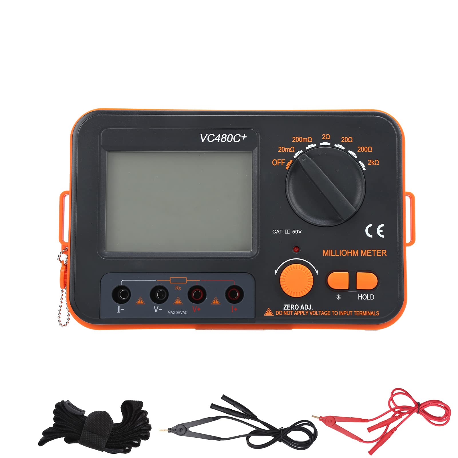 GOWENIC Milliohmmetro Digitale Tester 4 Fili Bassa Resistenza