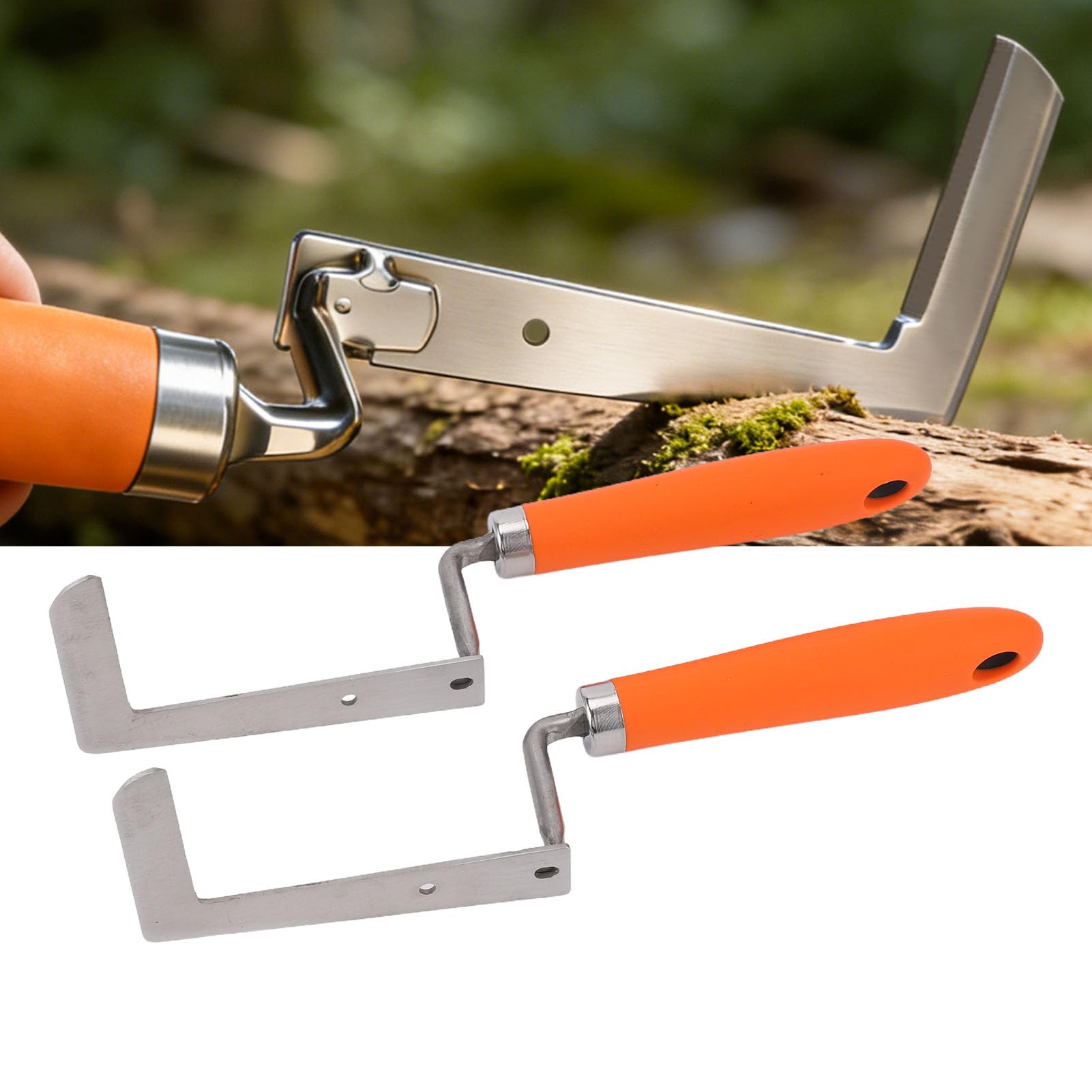 GOWENIC Estirpatore Erbacce Fessure Acciaio Inox 2 Pezzi
