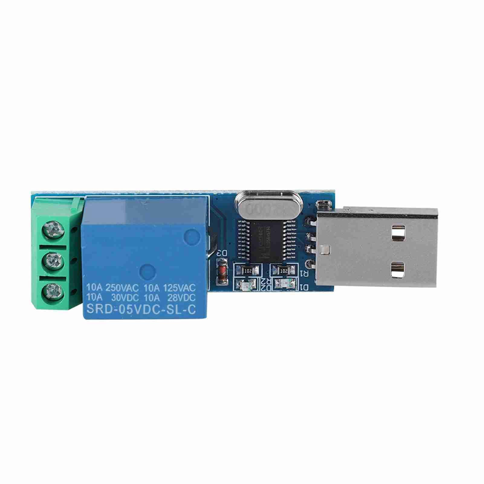 GOWENIC Scheda Relè USB 5V 10A Smart Home CH340