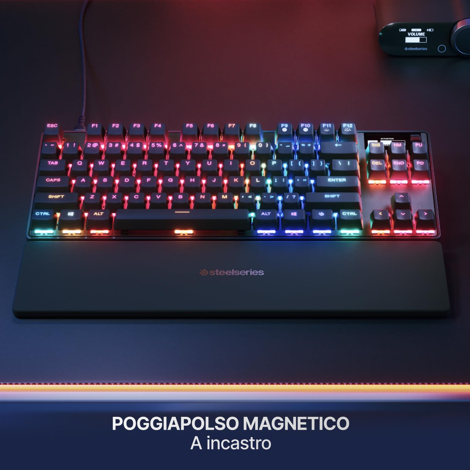 SteelSeries Apex Pro TKL Gen 3 tastiera gaming nera US QWERTY