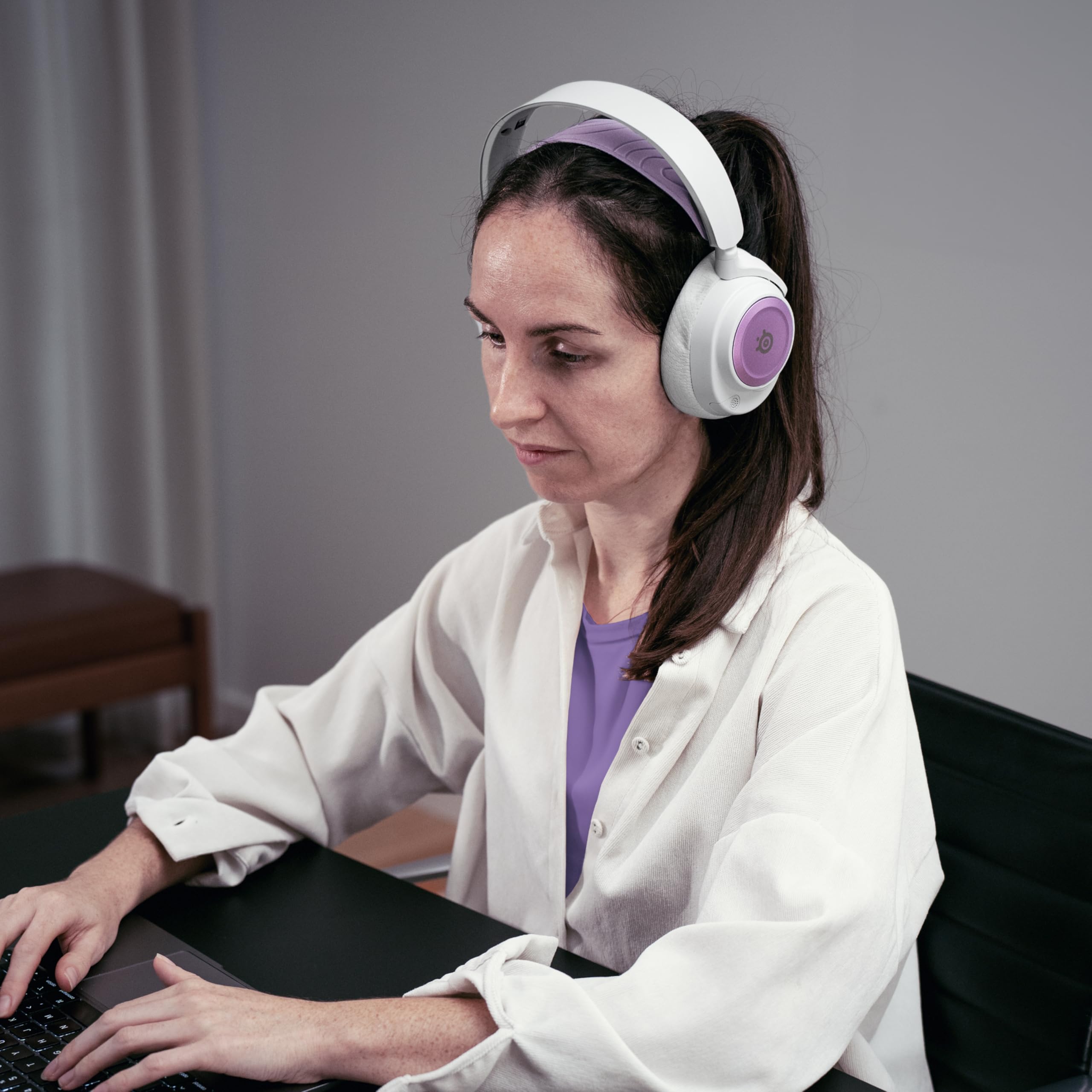 SteelSeries Arctis Nova Booster Pack Lilac cuffie accessorio
