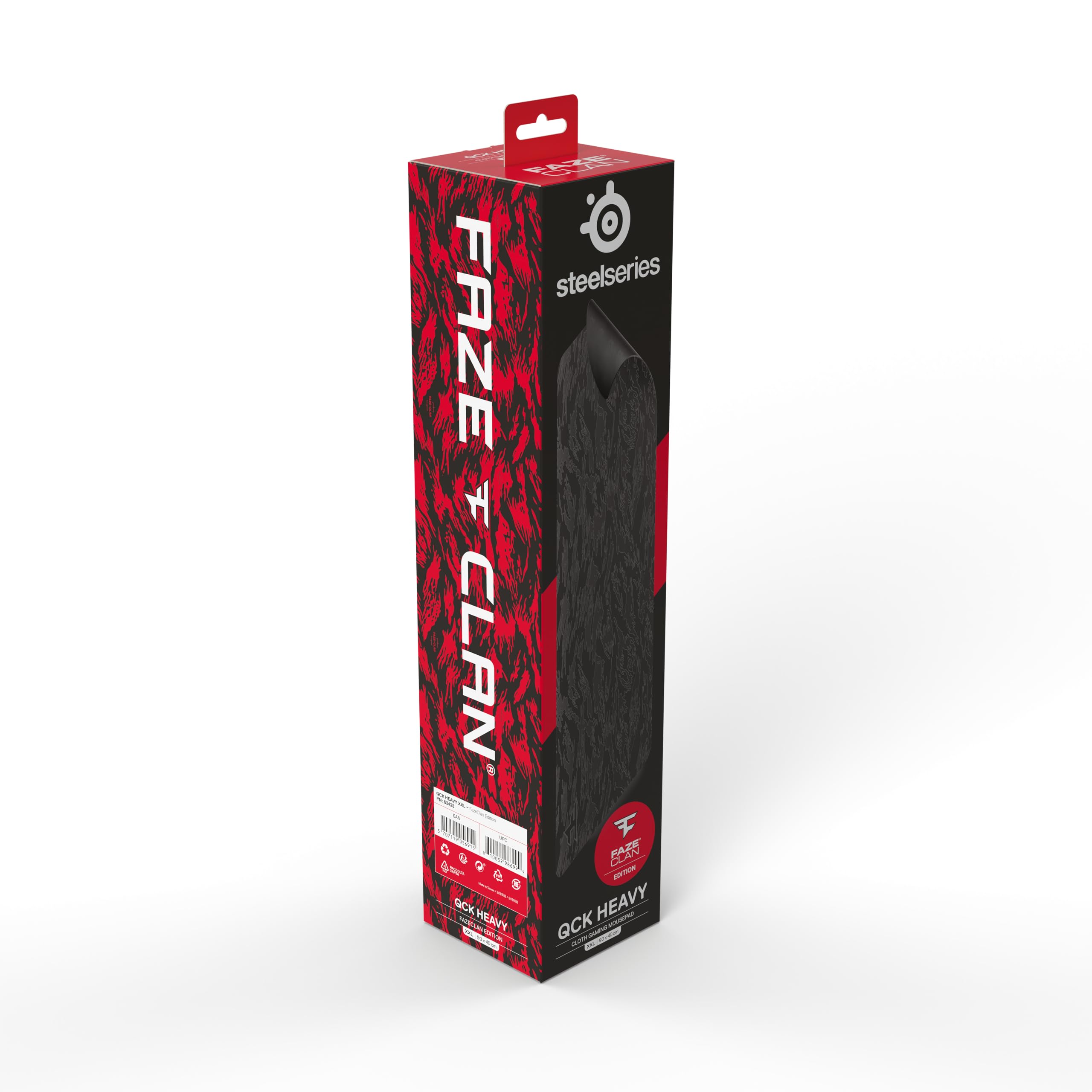 SteelSeries QcK XXL Tappetino gaming FaZe panno spesso