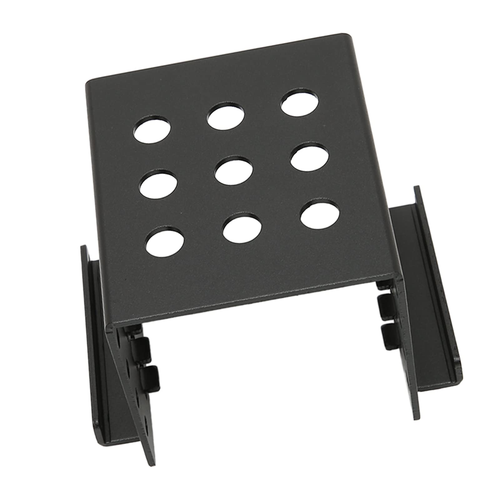 Gowenic Staffa HDD 2,5-3,5 Alluminio Nera Montaggio PC
