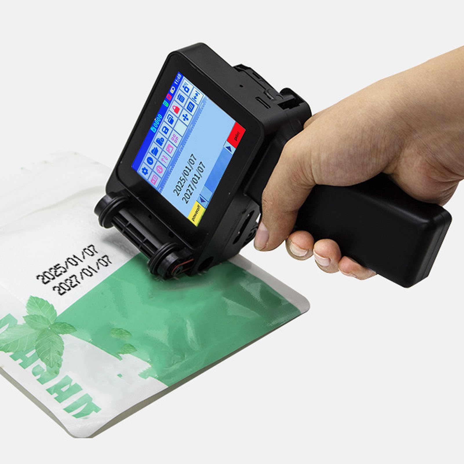 Gowenic N6 stampante portatile inkjet touchscreen 4,3"