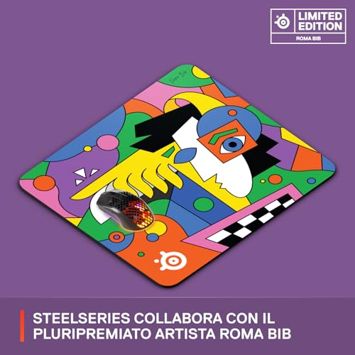 SteelSeries QcK Roma Bib tappetino mouse 450x400 limited