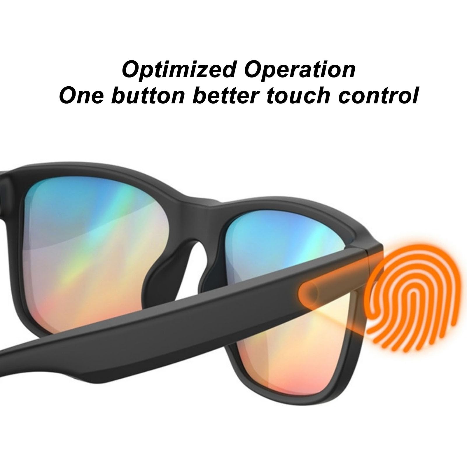 Gowenic Smart Glasses occhiali bluetooth audio UV400 neri