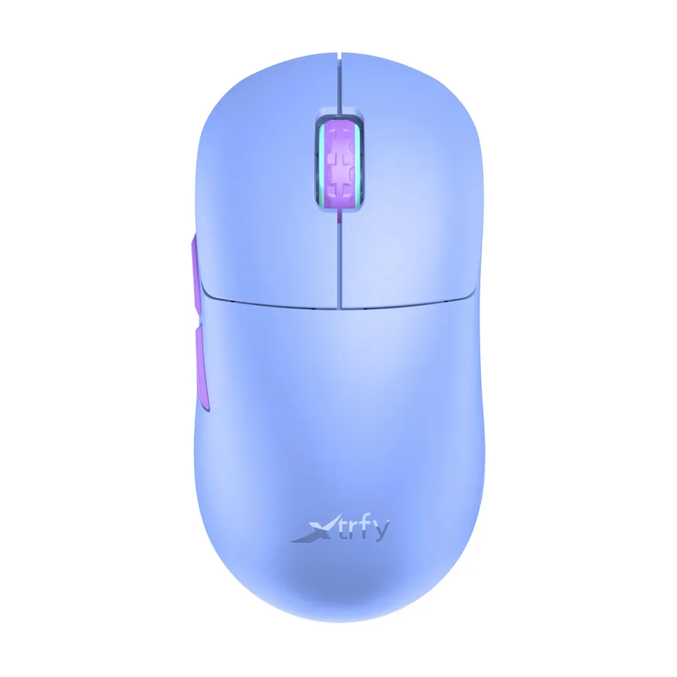 Xtrfy M8 Wireless mouse gaming 55g frosty purple