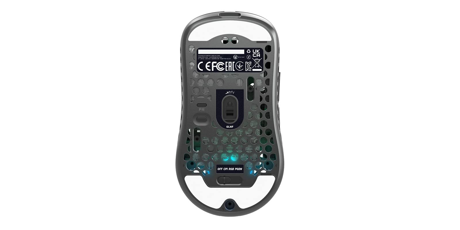 Xtrfy M42 Wireless Mouse Gaming Nero RGB Pixart 3370