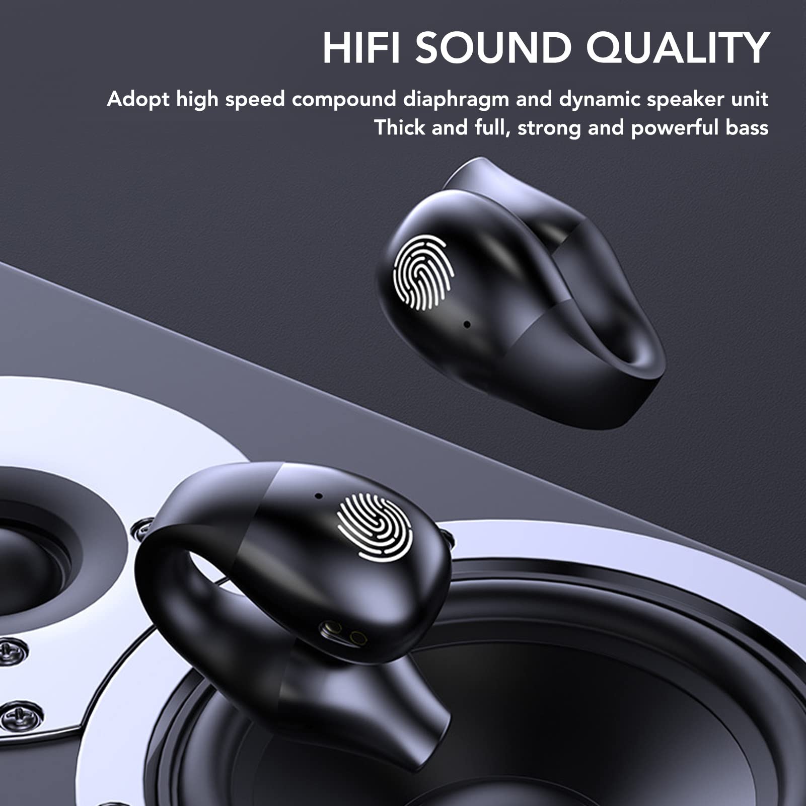 Gowenic S03 Cuffie Aperte Wireless Sport Bluetooth HiFi