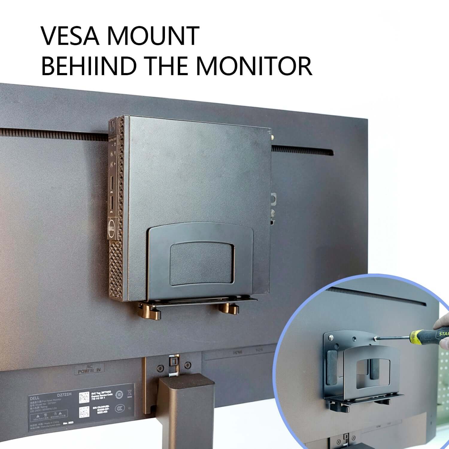 Monzlteck CPU Mount Supporto Regolabile Router Mini PC