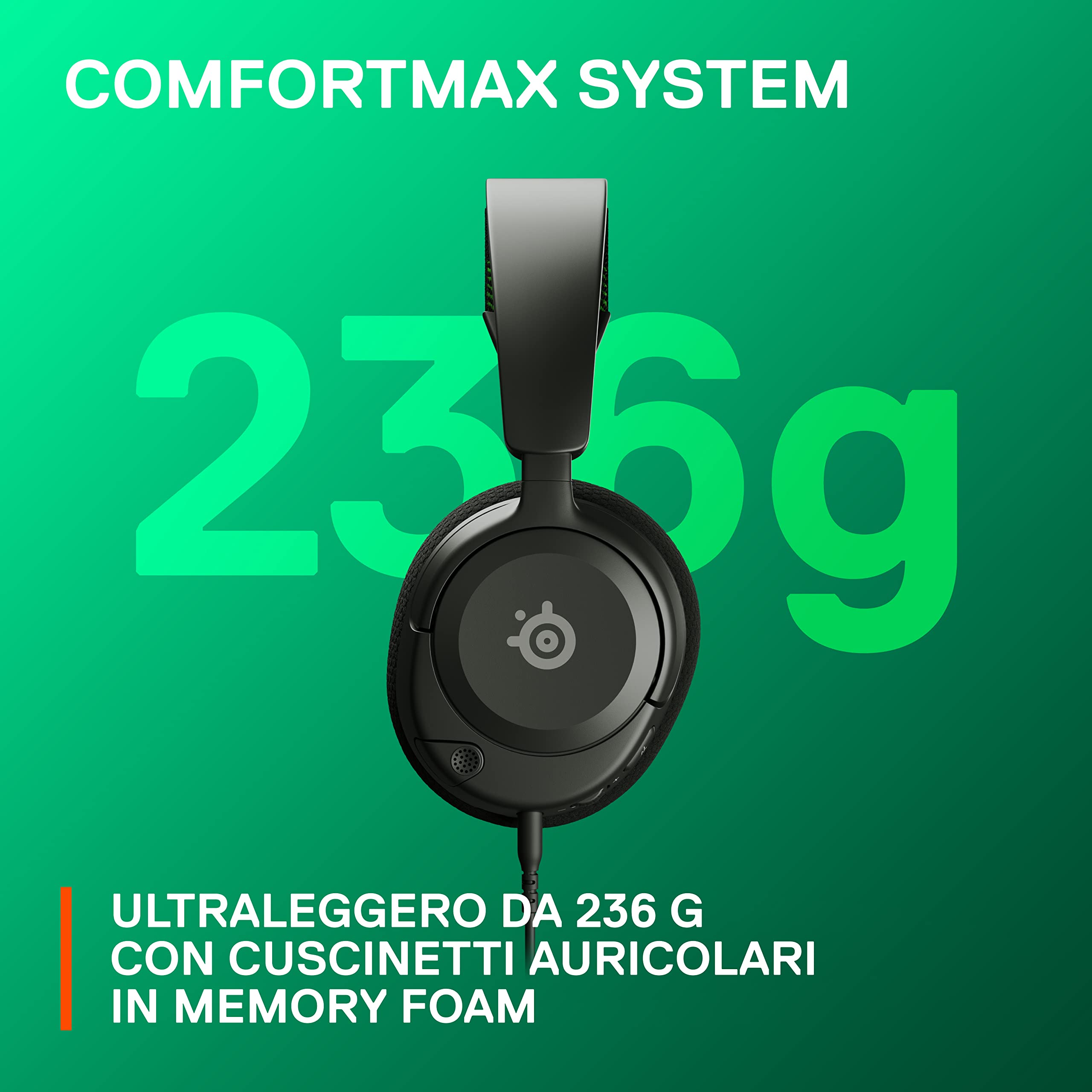 SteelSeries Arctis Nova 1X Cuffie Gaming Xbox PC Nere
