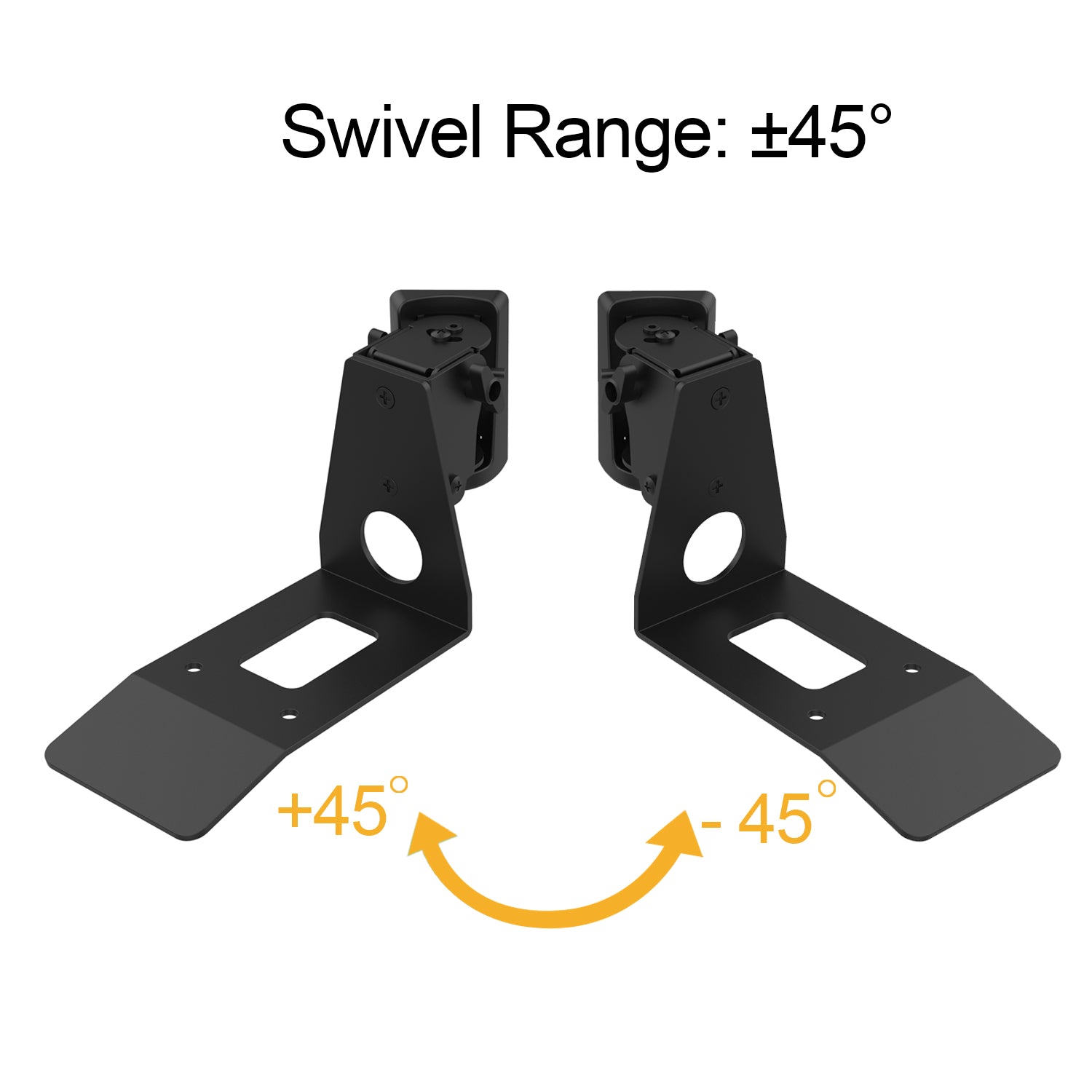 Monzlteck Sonos Mount staffa Era 300 orientabile acciaio