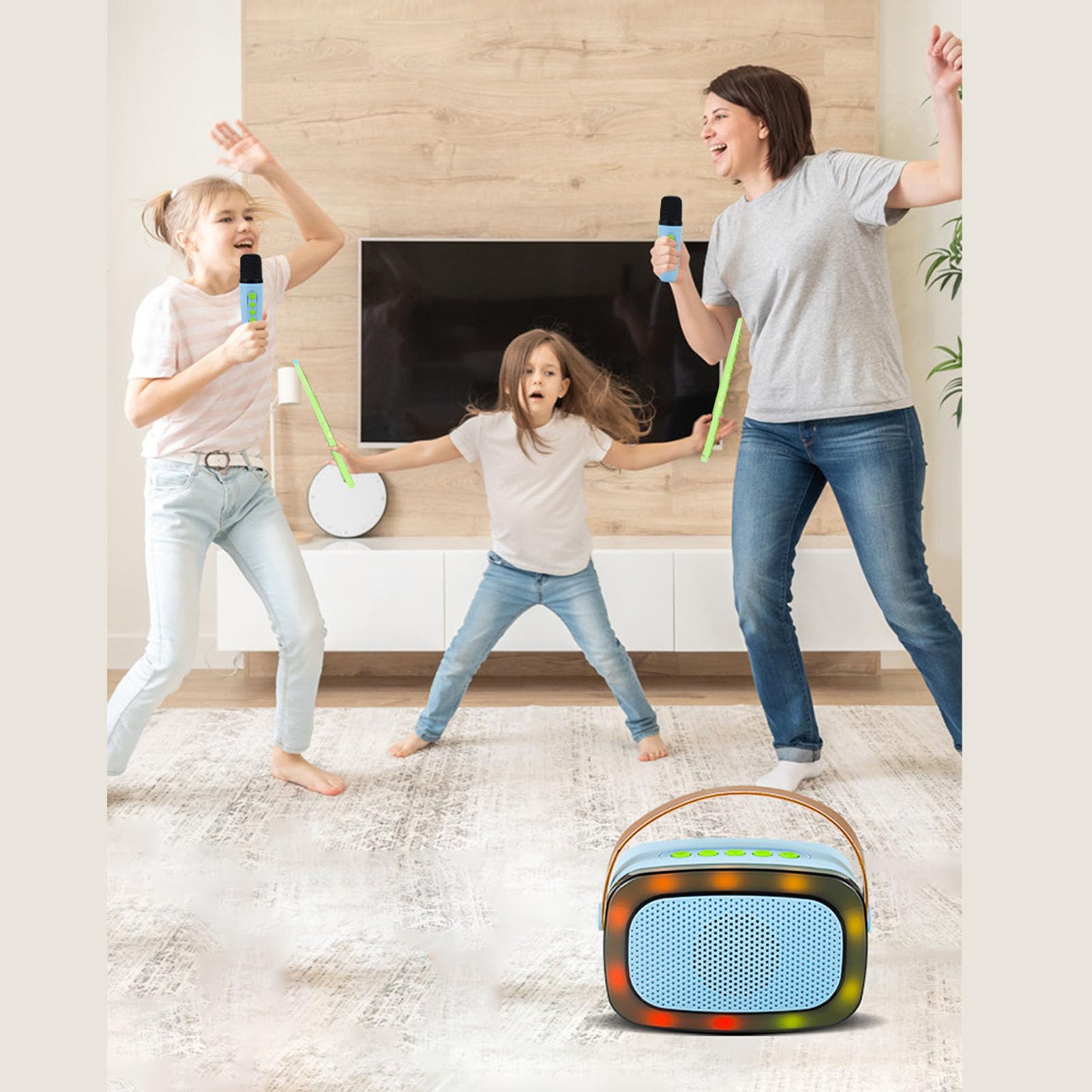 GOWENIC Air Drums Batteria Elettronica Virtuale Rilevamento 3D
