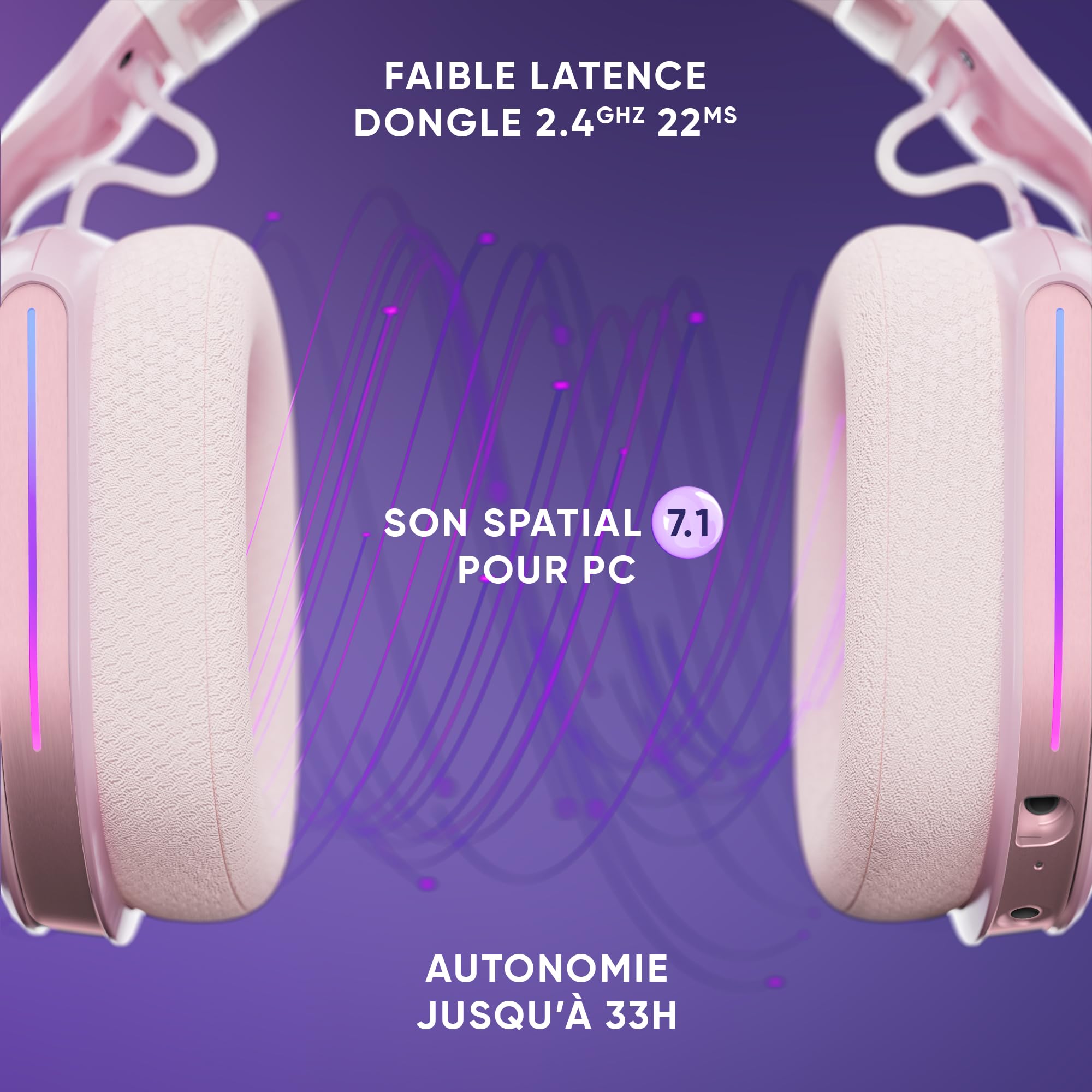 Oniverse Polaris cuffie gaming wireless Aurora 7.1
