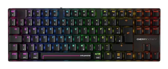 CHERRY XTRFY MX 8.2 Pro TMR Tastiera TKL Wireless QWERTZ Nero
