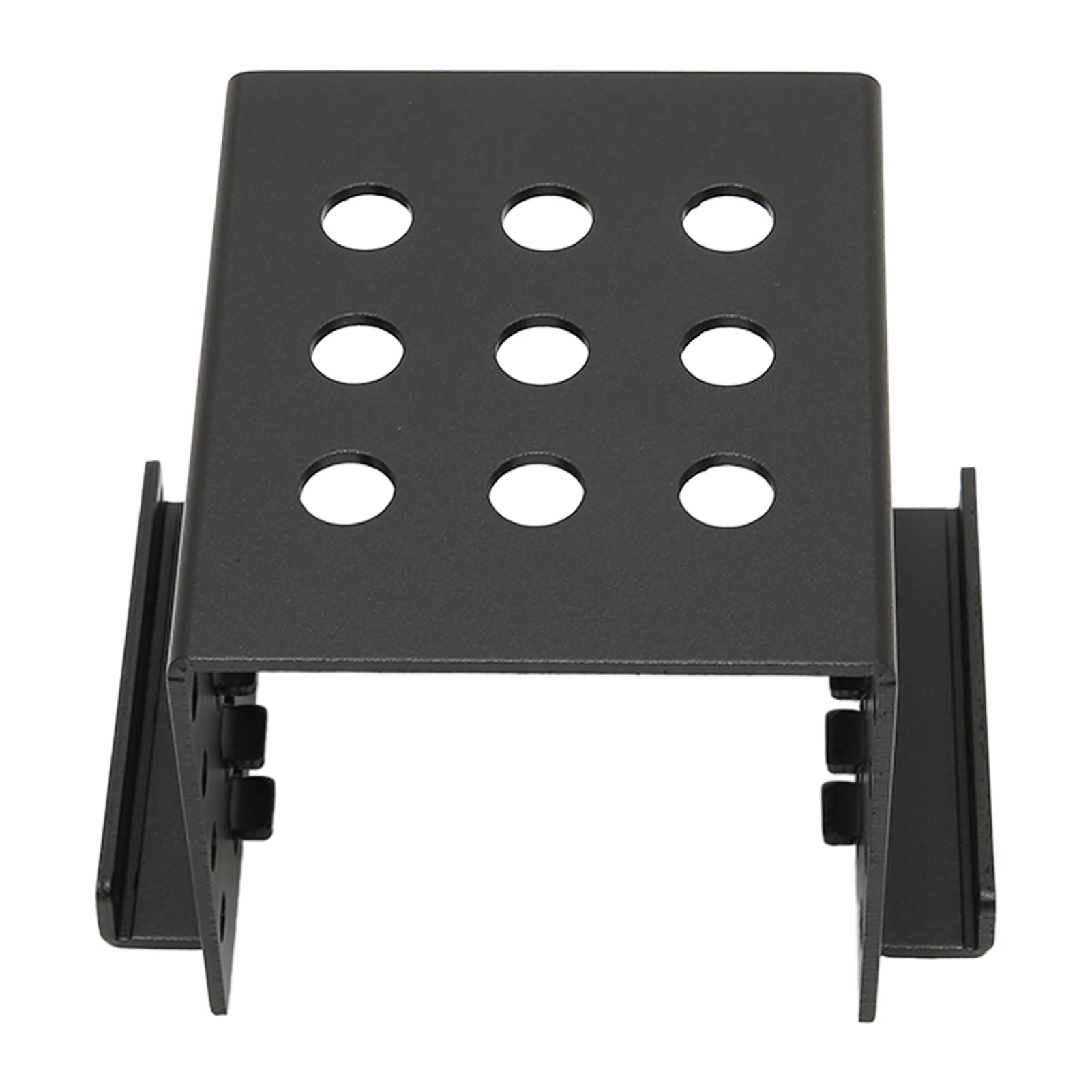 Gowenic Staffa HDD 2,5-3,5 Alluminio Nera Montaggio PC