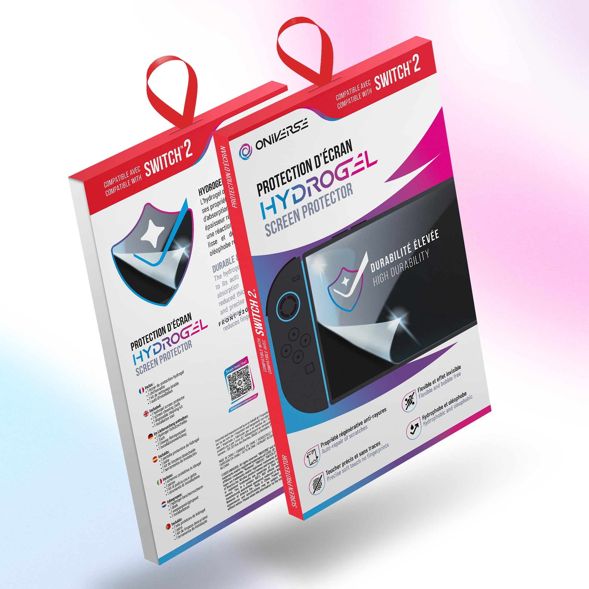 Oniverse pellicola hydrogel Switch 2 anti-graffio