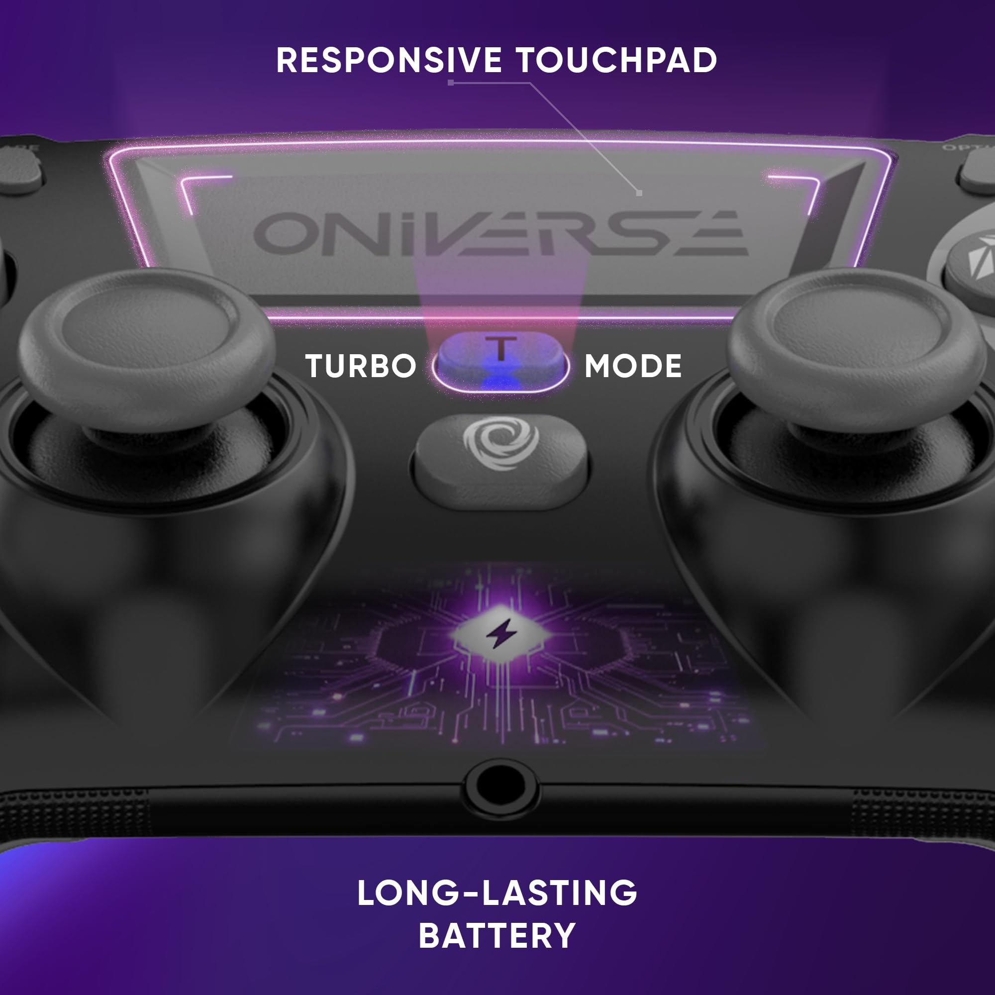 Oniverse Revolt Wasp Black controller wireless PS4 PC nero