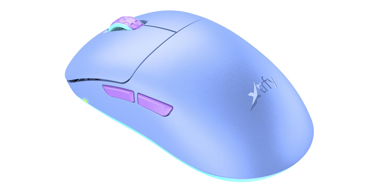 Xtrfy M8 Wireless mouse gaming 55g frosty purple