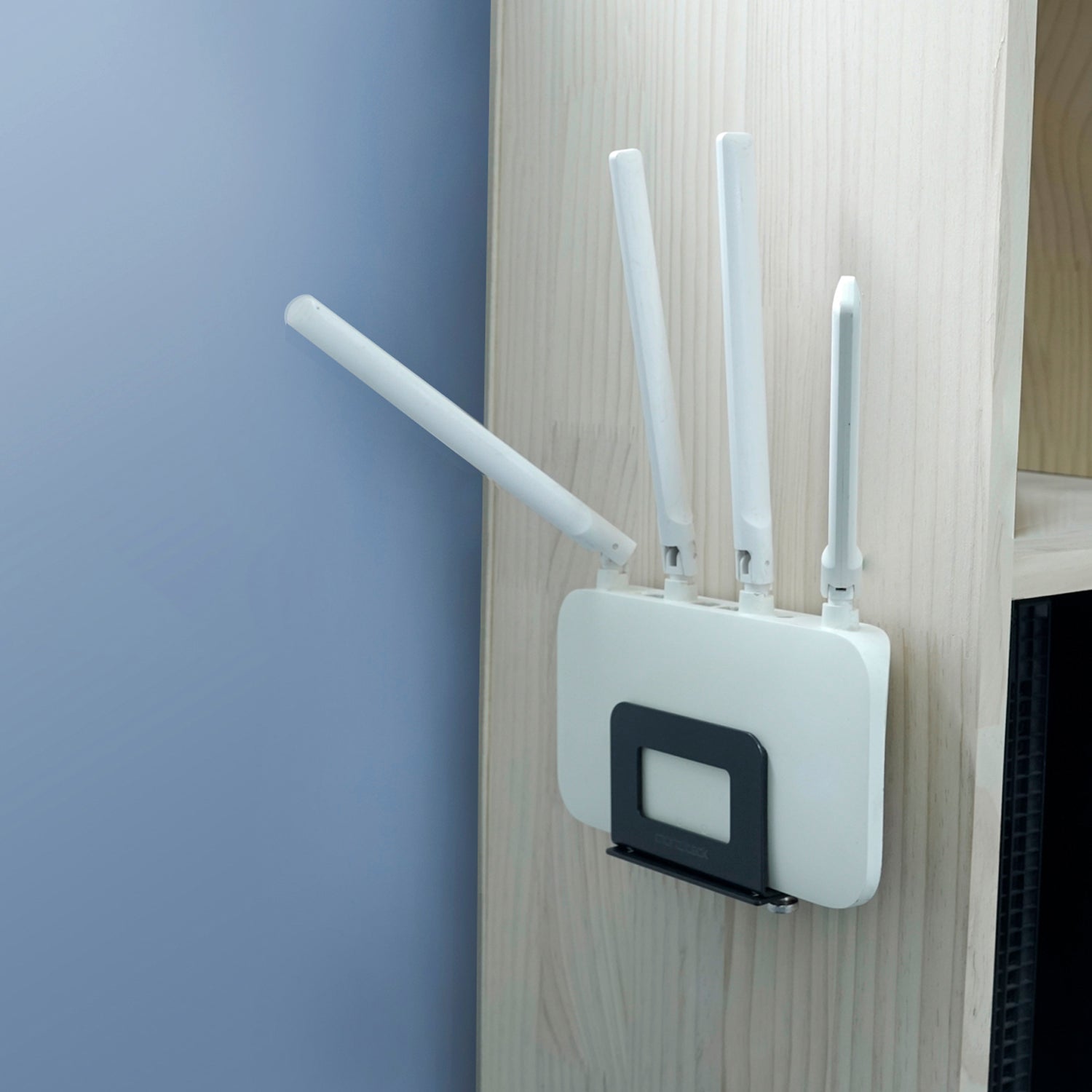 Monzlteck CPU Mount Supporto Apple TV Roku Router Muro