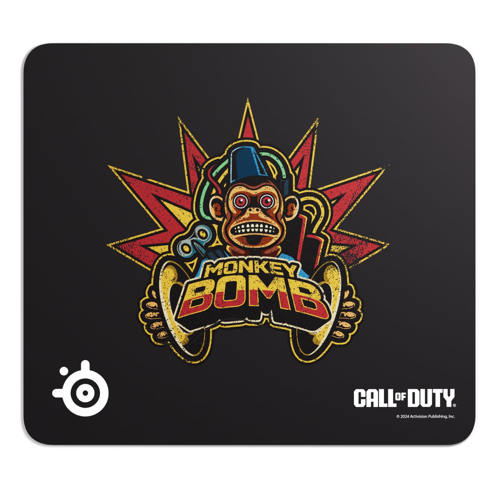 SteelSeries QcK L tappetino mouse Monkey Bomb Call of Duty