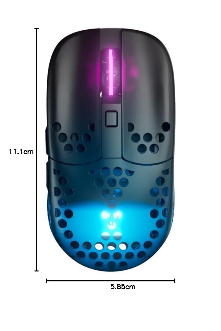 Xtrfy MZ1 Wireless mouse gaming nero ultraleggero RGB
