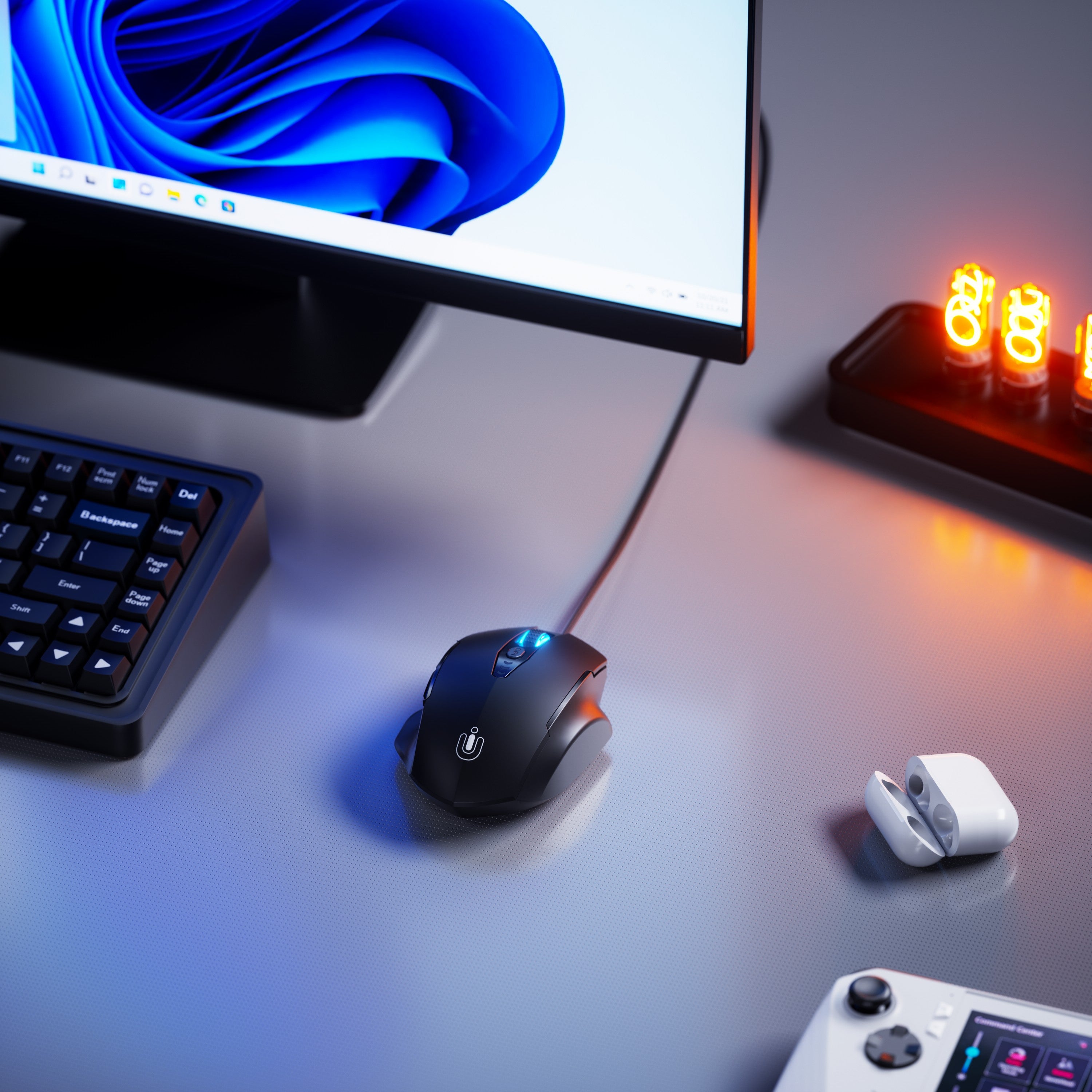 Uineer Wired Mouse USB 7200 DPI 6 Tasti Ergonomico