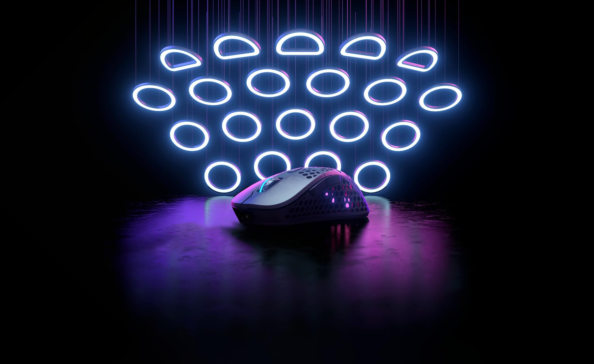 Xtrfy M4 Wireless Mouse Gaming Nero Ultraleggero RGB 2.4GHz