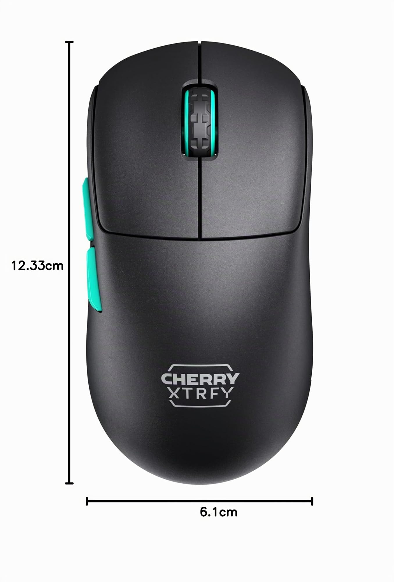 Cherry Xtrfy M68 Wireless Mouse Gaming Nero 53 g