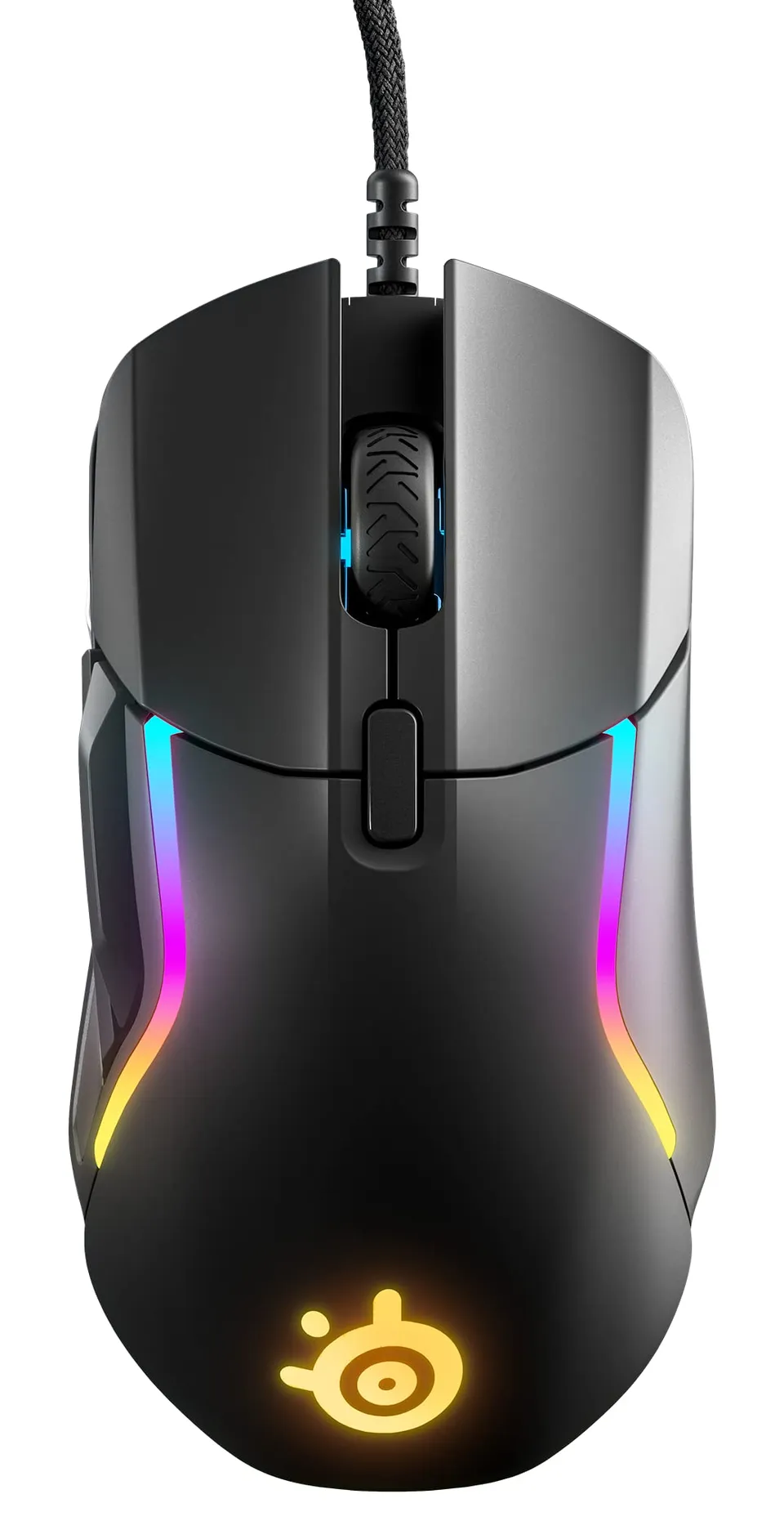 SteelSeries Rival 5 Mouse Gaming 18000 CPI 9 Tasti Nero