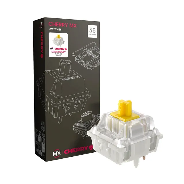 Xtrfy MX2A RGB Honey Switch Meccanici 36 Pezzi Tattili