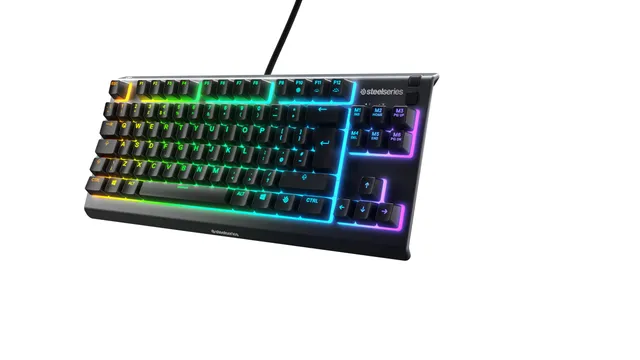 SteelSeries Apex 3 TKL Tastiera Gaming RGB Nera 8 Zone