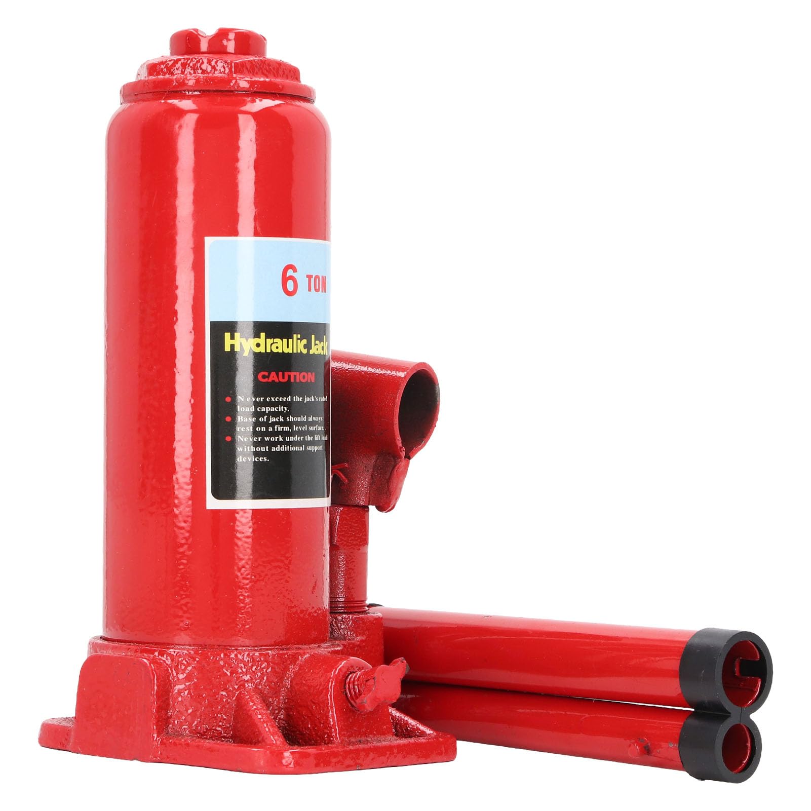 GOWENIC Martinetto Idraulico a Bottiglia 6T Acciaio 400 mm
