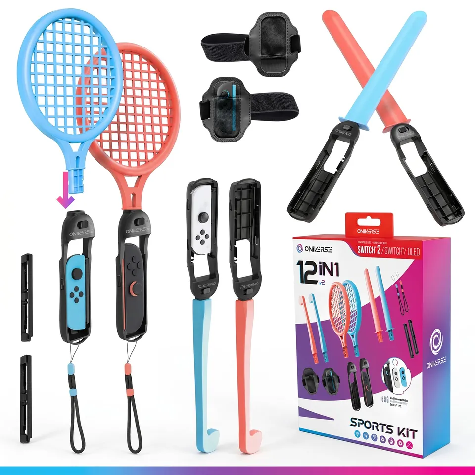 Oniverse kit accessori Switch 12 in 1 Sports Joy-Con