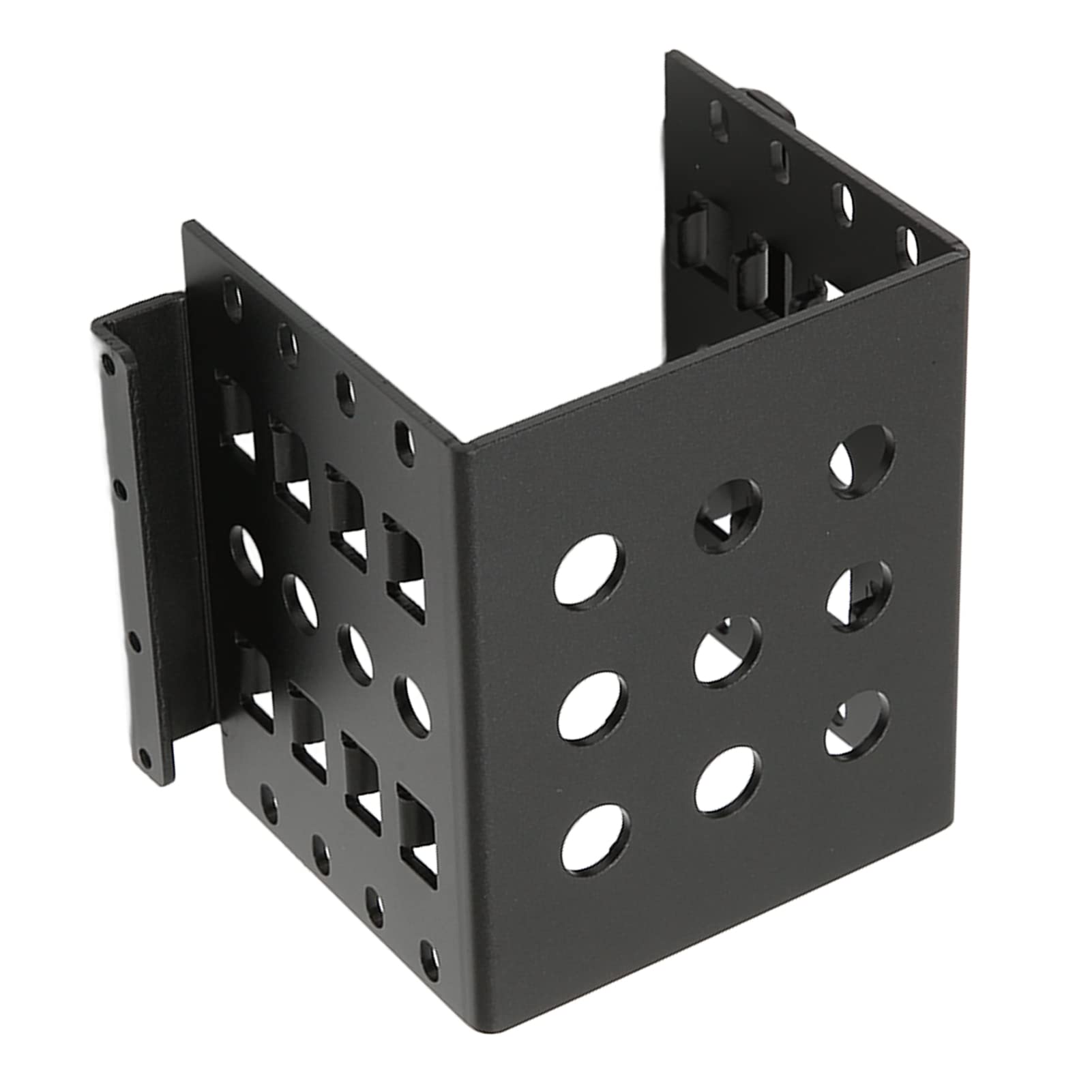 Gowenic Staffa HDD 2,5-3,5 Alluminio Nera Montaggio PC