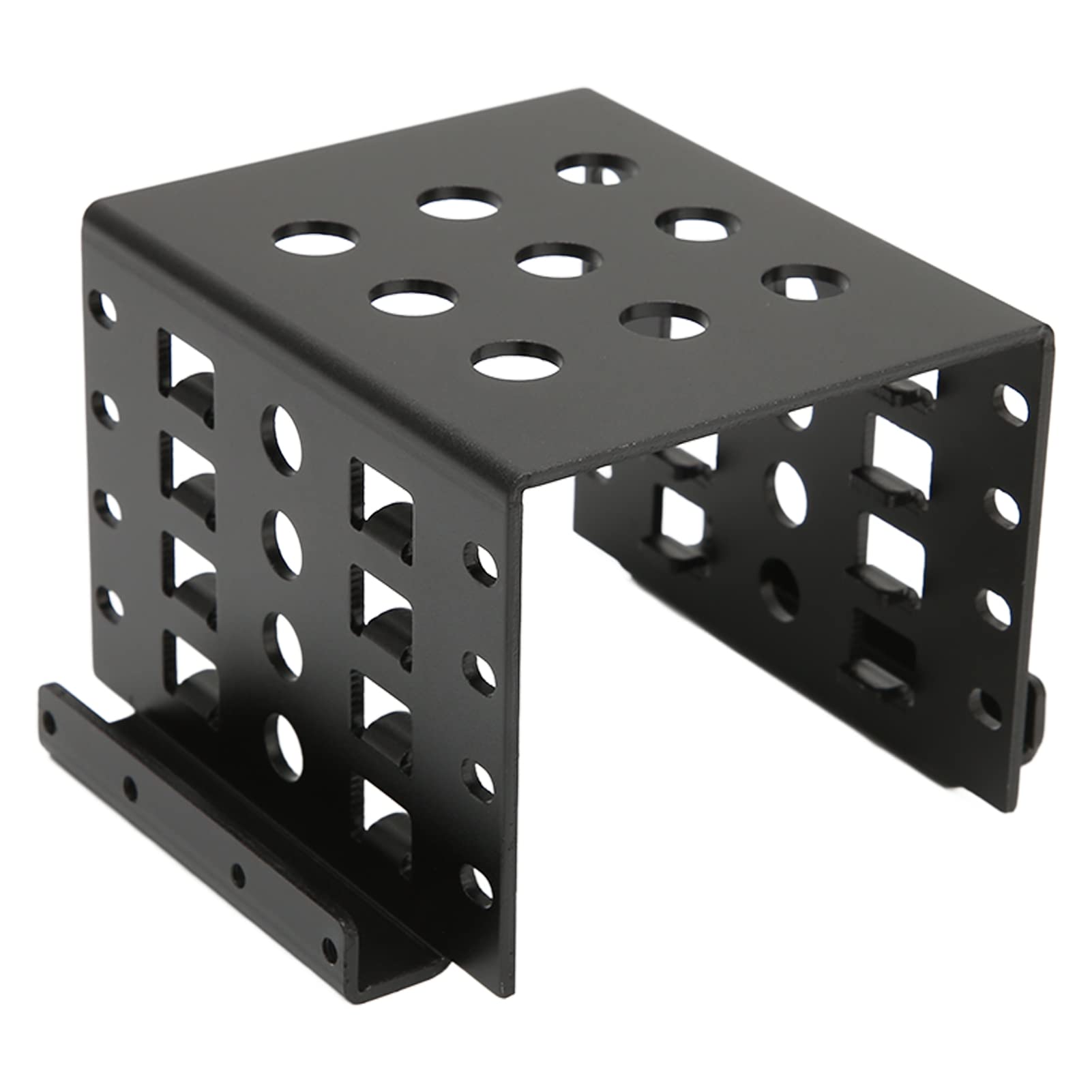 Gowenic Staffa HDD 2,5-3,5 Alluminio Nera Montaggio PC