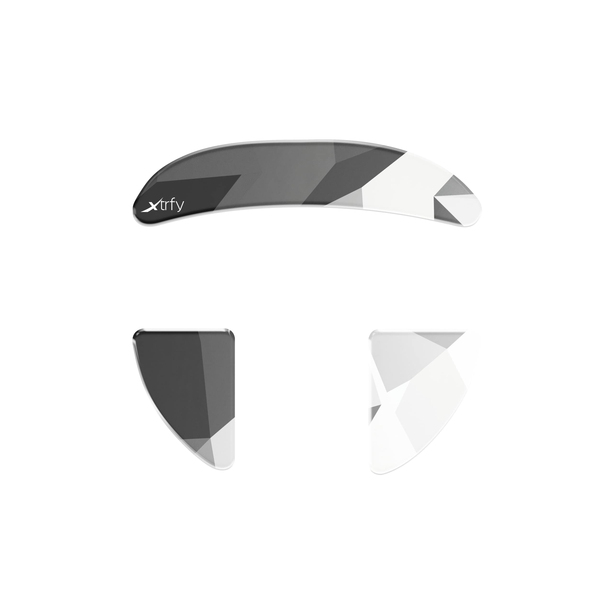 Xtrfy Glass Skates piedini mouse M8 Wireless vetro